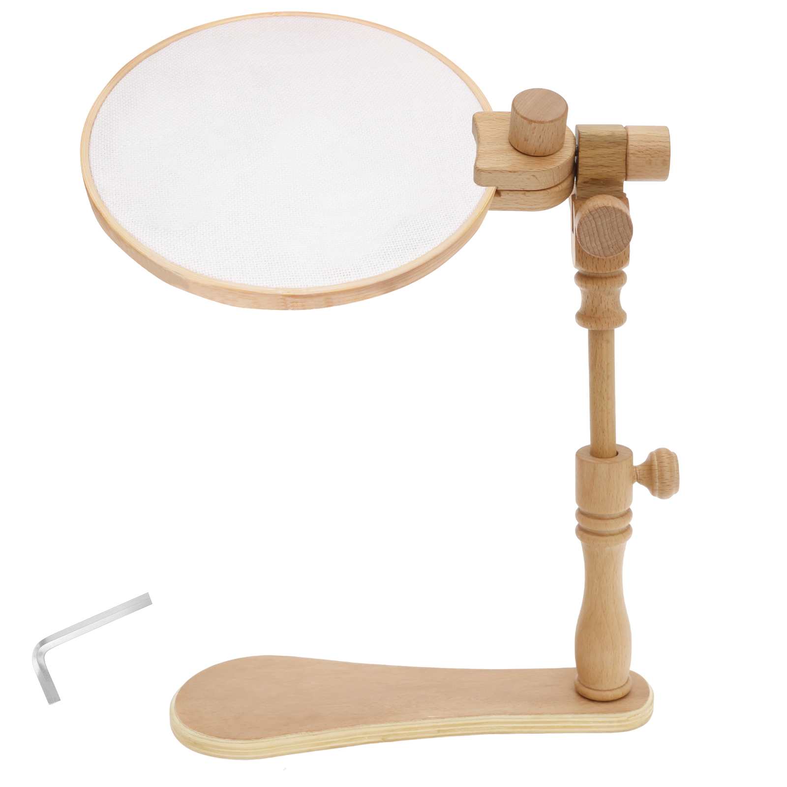 Embroidery Hoop Stand - Nakış Çemberleri Standı Ayarlanabilir Eller Çapraz
