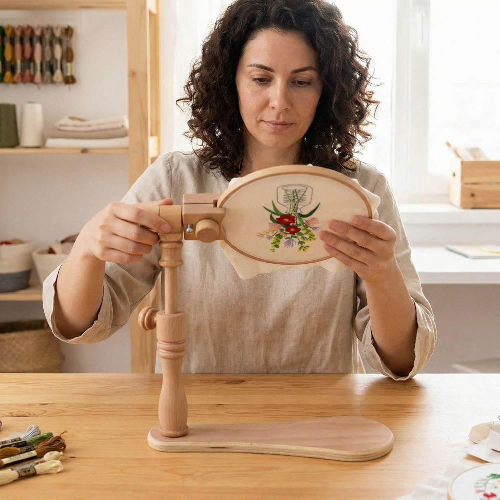 Profesyonel Taşınabilir Nakış  - Embroidery Hoop Stand incelemesi ve fiyatı
