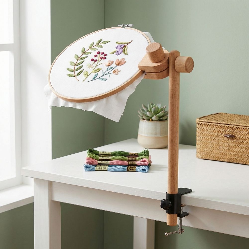 Kayın Ağacı Nakış Çerçevesi Dö - Embroidery Hoop Stand incelemesi ve fiyatı