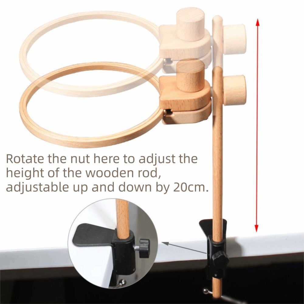 Kayın Ağacı Nakış Çerçevesi Dö - Embroidery Hoop Stand incelemesi ve fiyatı