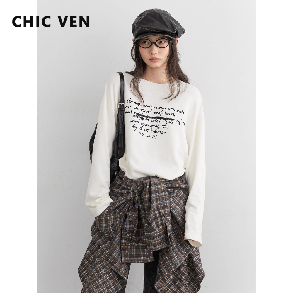 CHIC VEN Yeni Kadın Uzun Kollu - Embroidery Font incelemesi ve fiyatı