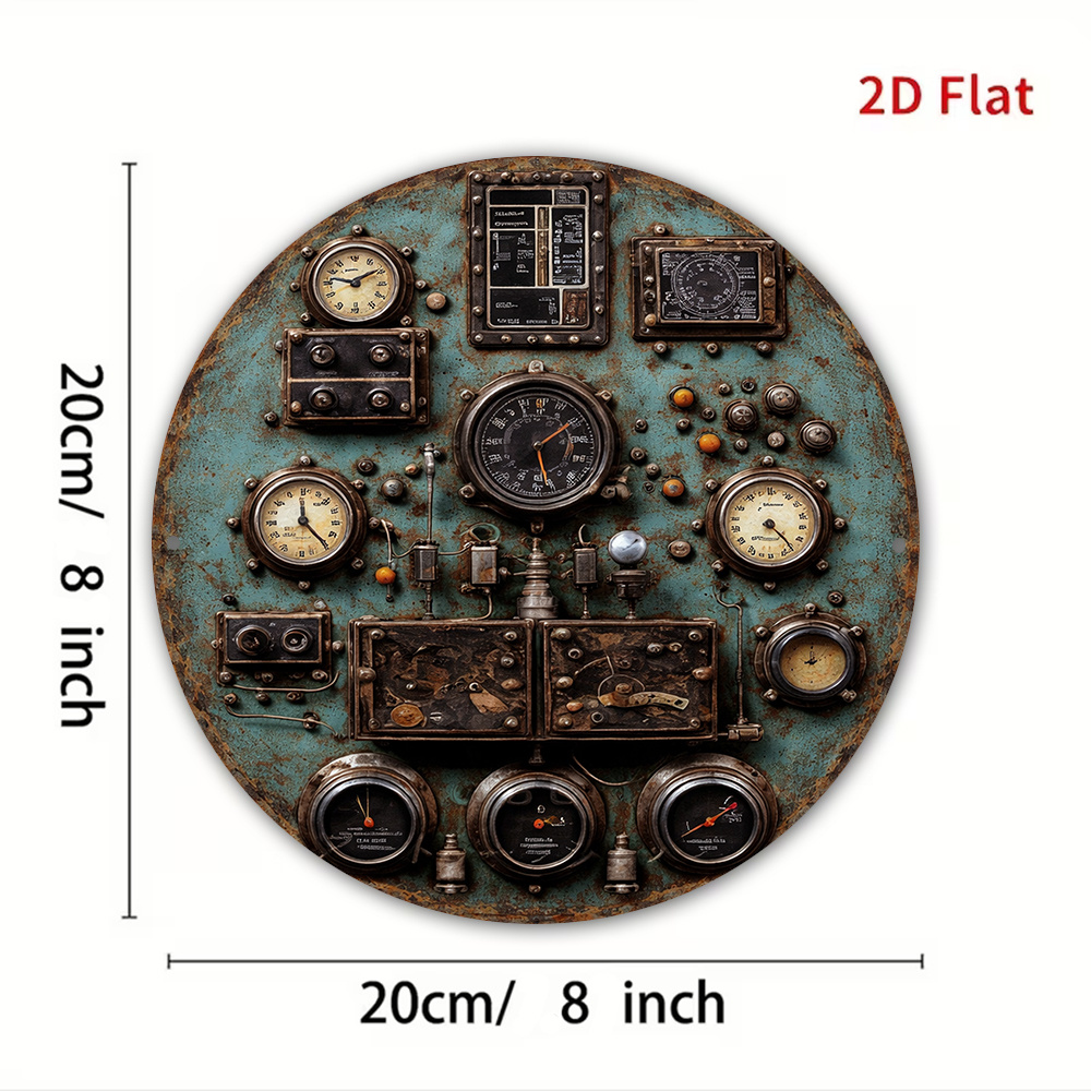2D Düz Retro Kontrol Paneli Yu - Embroidery Wall Art incelemesi ve fiyatı