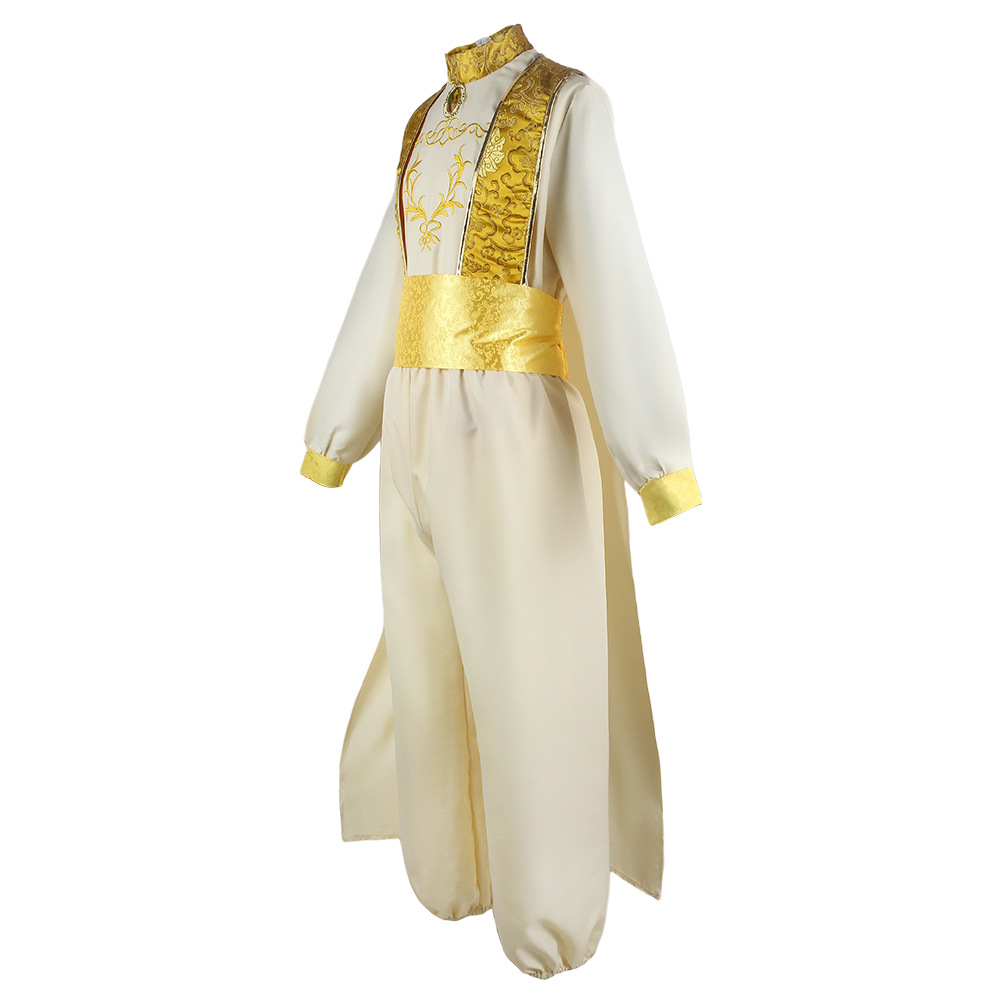 Yetişkin Aladdin Cosplay Kostü - Embroidery Gold incelemesi ve fiyatı