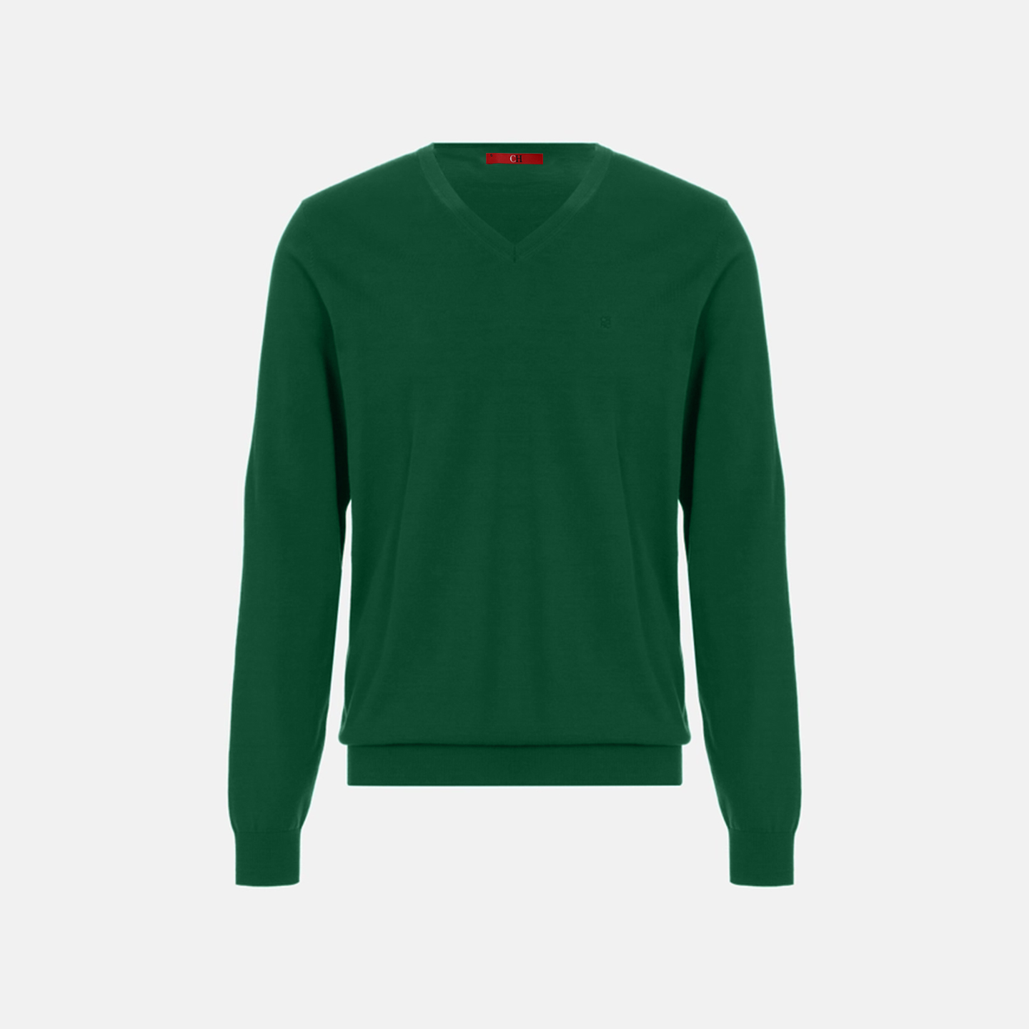 CH Erkek V Yaka Kazak Slim Fit - Embroidery Font incelemesi ve fiyatı