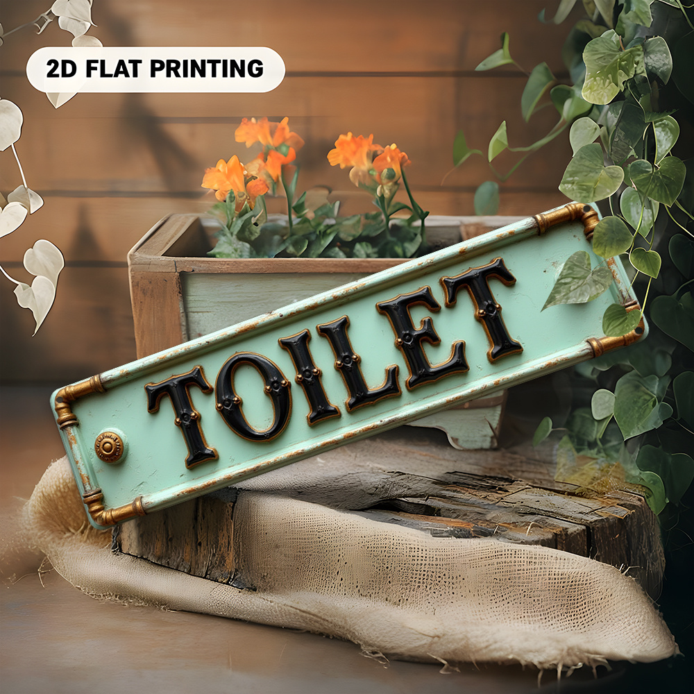 2D Düz, Vintage Tuvalet Tabela - Embroidery Wall Art incelemesi ve fiyatı
